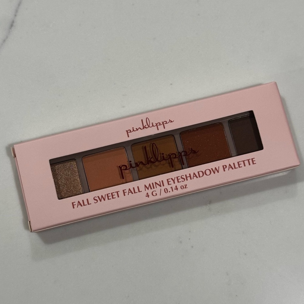 BNIB: Pinklipps Fall Sweet Mini Eyeshadow Palette